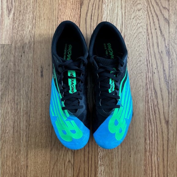 New Balance MD 500 Men’s Blue/Neon/ Black Track Running Spikes Shoes main image 8